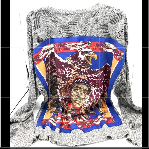 The Buffalo - Vintage Handkerchief Sweater - Picture 2 of 6